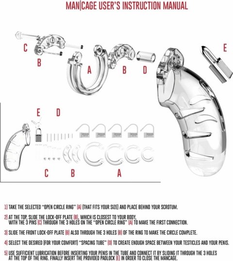 Klatka na penisa 11,5 cm - Chastity Cock Klatka na penisa 11,5 cm - Chastity Cock