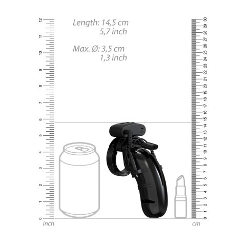 Klatka na penisa z pierścieniami 11,5 cm - Chastity Cock Klatka na penisa z pierścieniami 11,5 cm - Chastity Cock