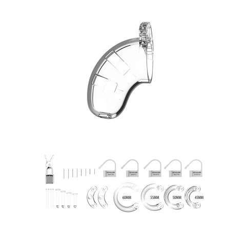 Klatka na penisa z pierścieniami 6,5 cm - Chastity Cock Klatka na penisa z pierścieniami 6,5 cm - Chastity Cock