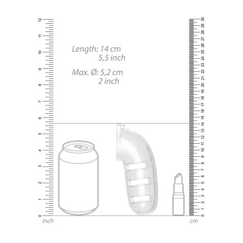 Klatka na penisa z plugiem 14 cm - Chastity Cock Klatka na penisa z plugiem 14 cm - Chastity Cock