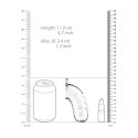 Klatka na penisa z rozszerzaczem cewki 11,5 cm - Chastity Urethral