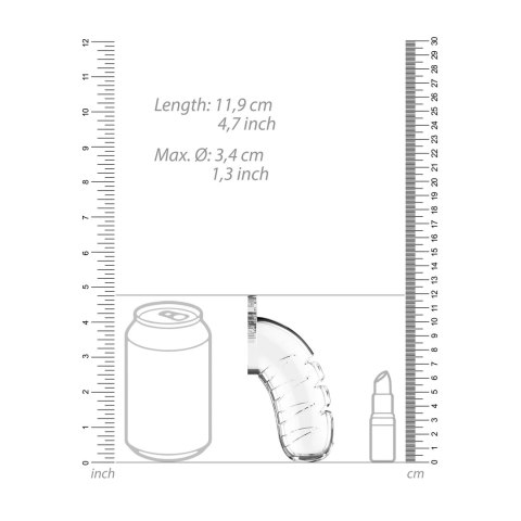 Klatka na penisa z rozszerzaczem cewki 11,5 cm - Chastity Urethral Klatka na penisa z rozszerzaczem cewki 11,5 cm - Chastity Urethral