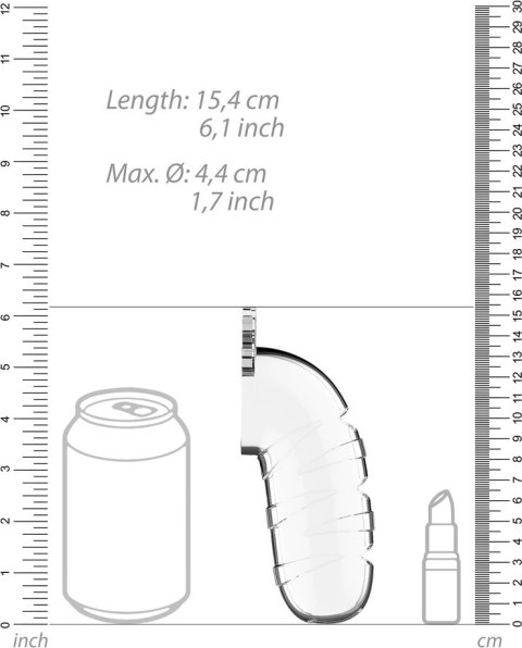 Klatka na penisa z rozszerzaczem cewki 14 cm - Chastity Urethral Klatka na penisa z rozszerzaczem cewki 14 cm - Chastity Urethral