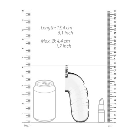Klatka na penisa z rozszerzaczem cewki 14 cm - Chastity Urethral Klatka na penisa z rozszerzaczem cewki 14 cm - Chastity Urethral