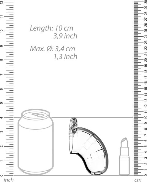 Klatka na penisa z rozszerzaczem cewki 9 cm - Chastity Urethral Klatka na penisa z rozszerzaczem cewki 9 cm - Chastity Urethral