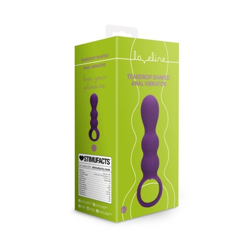 Loveline - Wibrator analny - Clear Purple Loveline - Wibrator analny - Clear Purple