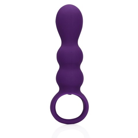 Loveline - Wibrator analny - Clear Purple Loveline - Wibrator analny - Clear Purple