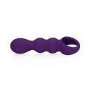 Loveline - Wibrator analny - Clear Purple