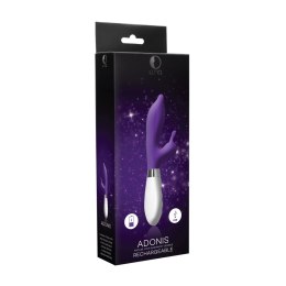 Luna by shots - Adonis - Wibrator podwójny z wystającą końcówką