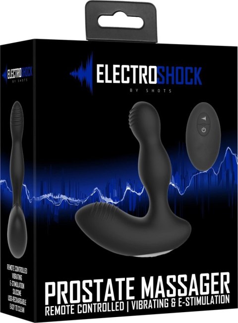 ElectroShock by Shots - Wibrator - masażer stymulujący prostatę ElectroShock by Shots - Wibrator - masażer stymulujący prostatę