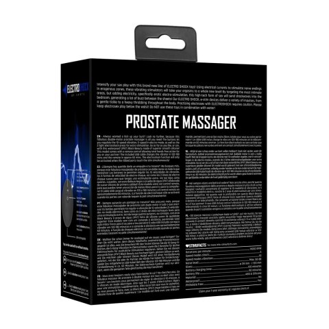 ElectroShock by Shots - Wibrator - masażer stymulujący prostatę ElectroShock by Shots - Wibrator - masażer stymulujący prostatę