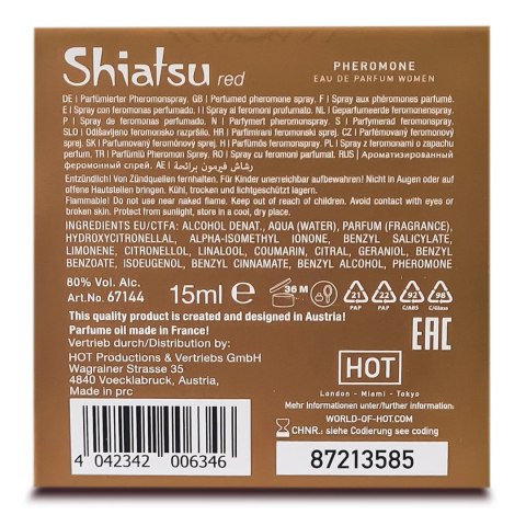 Hot - Feromony dla kobiet 15 ml Hot - Feromony dla kobiet 15 ml