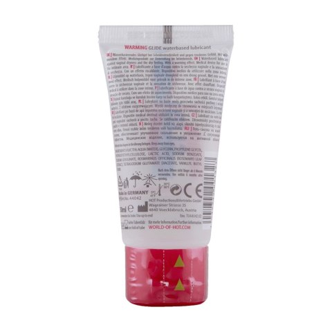 HOT Glide żel na bazie wody rozgrzewający 30ml bez osadu HOT Glide żel na bazie wody rozgrzewający 30ml bez osadu
