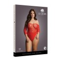 Le desir - Body z rękawami 3/4 z otwartym kroczem Plus Size