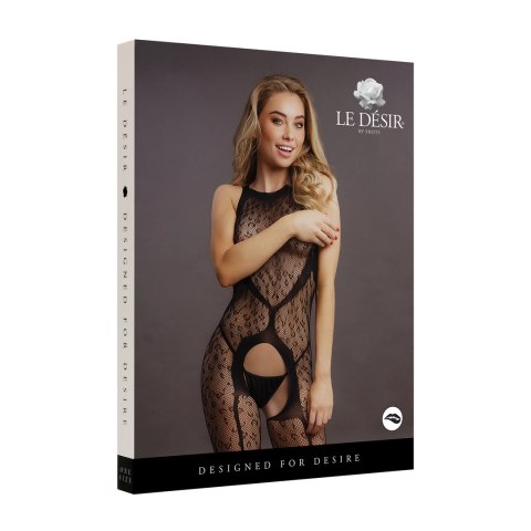 Le desir - Bodystocking Leopard z otwartym kroczem S-XL Le desir - Bodystocking Leopard z otwartym kroczem S-XL
