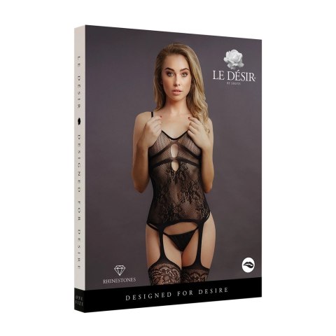 Le desir - Bodystocking Rhinestone One Size Le desir - Bodystocking Rhinestone One Size