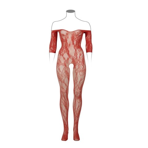 Le desir - Bodystocking z długim rękawem i otwartym kroczem Queen Size Le desir - Bodystocking z długim rękawem i otwartym kroczem Queen Size