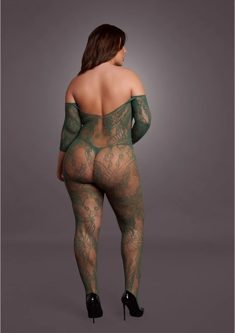 Le desir - Bodystocking z długim rękawem i otwartym kroczem Queen Size Le desir - Bodystocking z długim rękawem i otwartym kroczem Queen Size