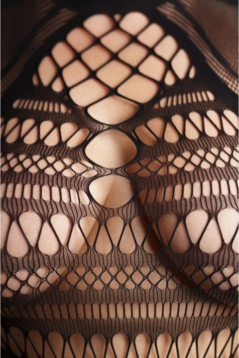 Le desir - Bodystocking z krótkim golfem Plus Size Le desir - Bodystocking z krótkim golfem Plus Size