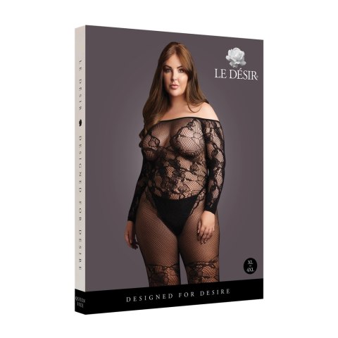 Le desir - Bodystocking z otwartym kroczem Plus Size Le desir - Bodystocking z otwartym kroczem Plus Size