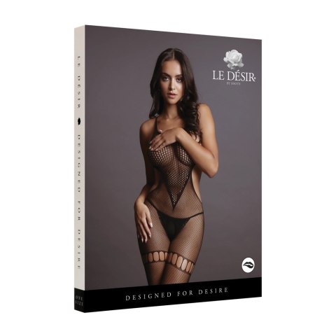 Le desir - Bodystocking z otwartymi bokami i kroczem S-XL Le desir - Bodystocking z otwartymi bokami i kroczem S-XL