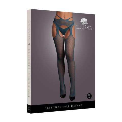 Le desir - Rajstopy w stylu pończoch XS-XL Le desir - Rajstopy w stylu pończoch XS-XL