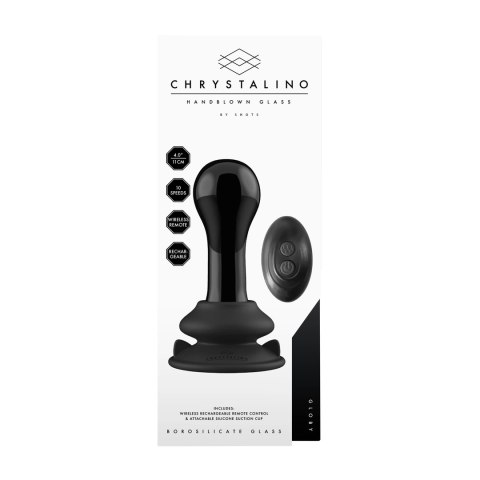 Christalino by shots - Wibrator szklany z przyssawką Christalino by shots - Wibrator szklany z przyssawką