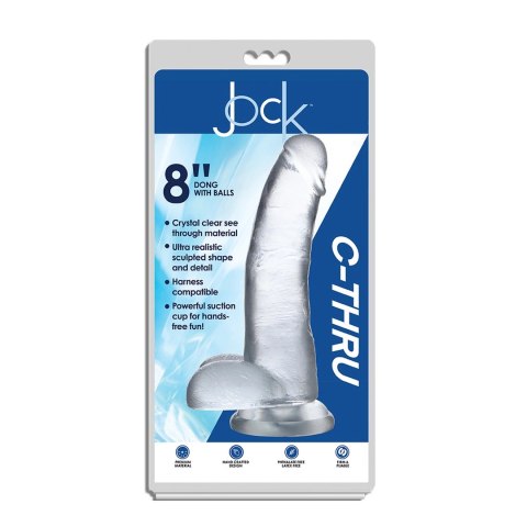 Curve Toys - Dildo z jądrami - 20,5 cm Curve Toys - Dildo z jądrami - 20,5 cm