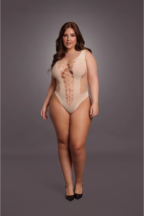 Le desir - Body z dekoltem w kształcie litery V Queen Size Le desir - Body z dekoltem w kształcie litery V Queen Size