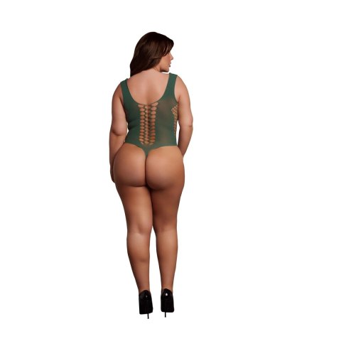 Le desir - Body z głębokim dekoltem litery V Queen Size Le desir - Body z głębokim dekoltem litery V Queen Size