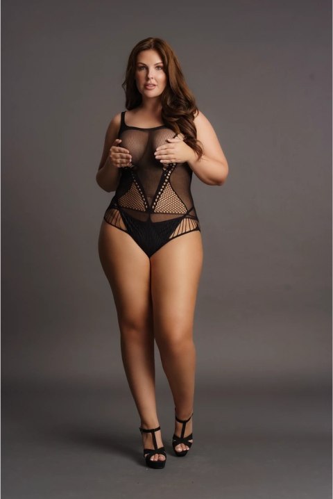 Le desir - Body z maskującymi bokami Plus Size Le desir - Body z maskującymi bokami Plus Size