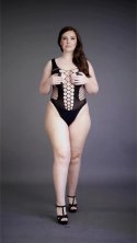 Le desir - Body z siateczki Fence Net Plus Size