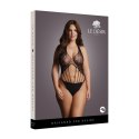 Le desir - Body z wycięciami 2w1 Plus Size