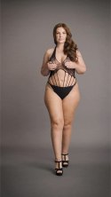 Le desir - Body z wycięciami 2w1 Plus Size