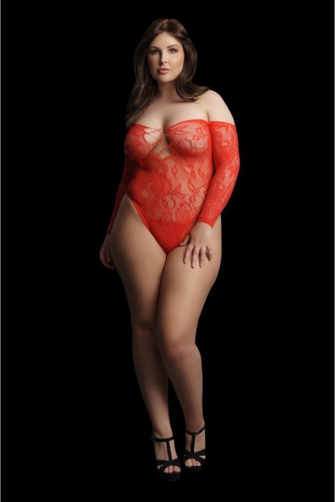 Le desir - Body ze stringami z otwartym kroczem Plus Size Le desir - Body ze stringami z otwartym kroczem Plus Size