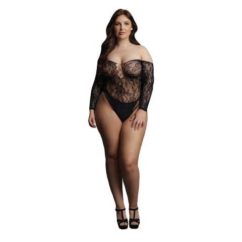 Le desir - Body ze stringami z otwartym kroczem Plus Size Le desir - Body ze stringami z otwartym kroczem Plus Size