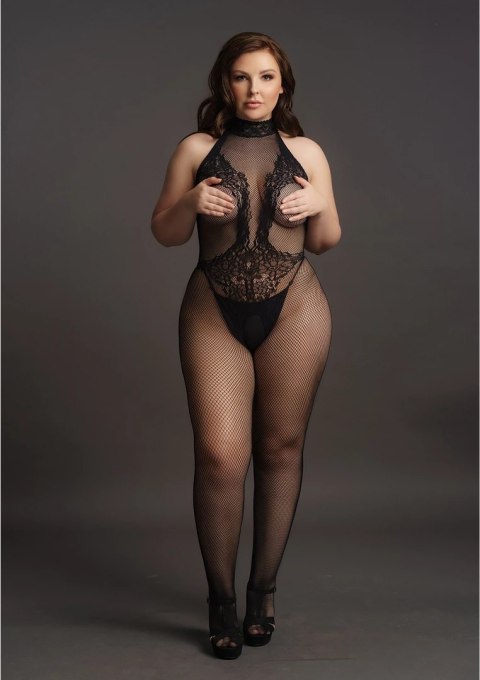Le desir - Bodystocking z kabaretką Plus Size Le desir - Bodystocking z kabaretką Plus Size