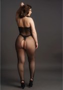 Le desir - Bodystocking z kabaretką Plus Size
