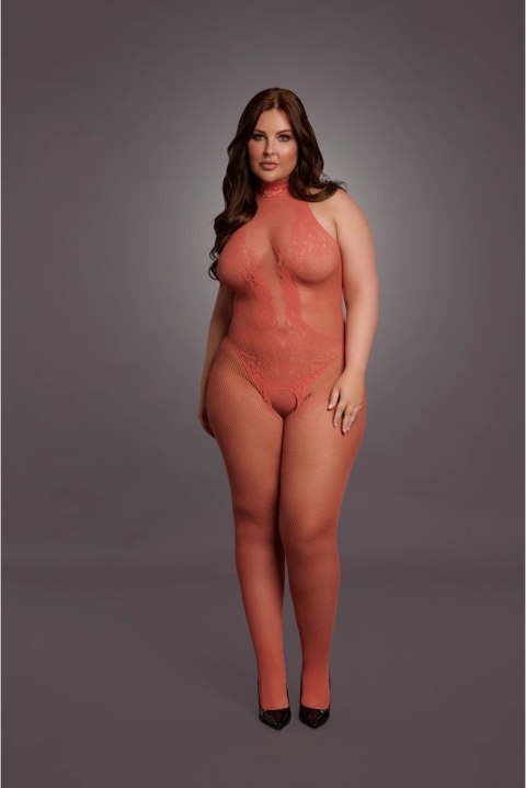 Le desir - Bodystocking z kabaretką Queen Size Le desir - Bodystocking z kabaretką Queen Size