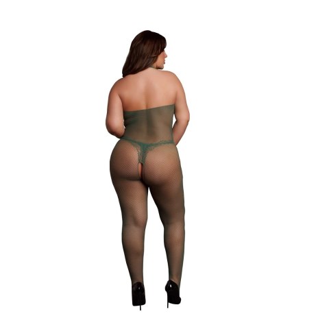 Le desir - Bodystocking z kabaretką Queen Size Le desir - Bodystocking z kabaretką Queen Size