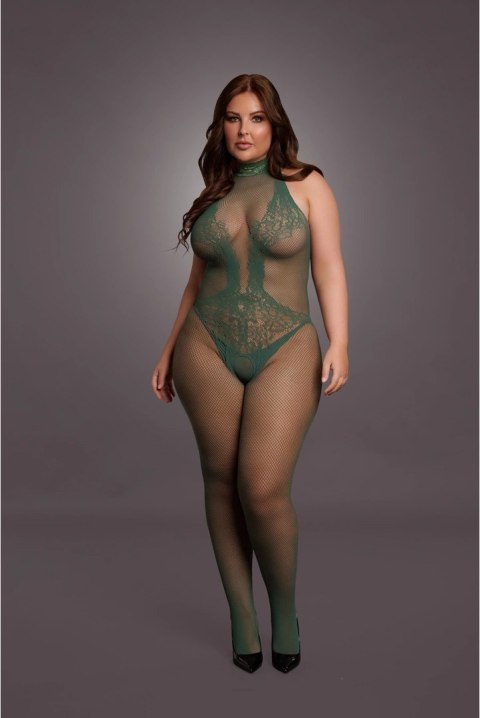 Le desir - Bodystocking z kabaretką Queen Size Le desir - Bodystocking z kabaretką Queen Size
