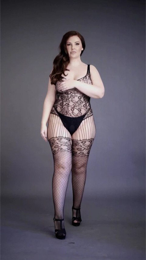 Le desir - Koronkowe bodystocking Plus Size Le desir - Koronkowe bodystocking Plus Size