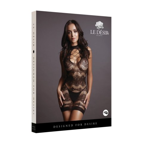 Le desir - Mini sukienka ze strzępionego materiału S-XL Le desir - Mini sukienka ze strzępionego materiału S-XL