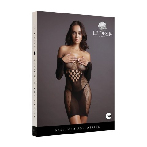 Le desir - Sukienka mini w kształcie litery O S-L Le desir - Sukienka mini w kształcie litery O S-L
