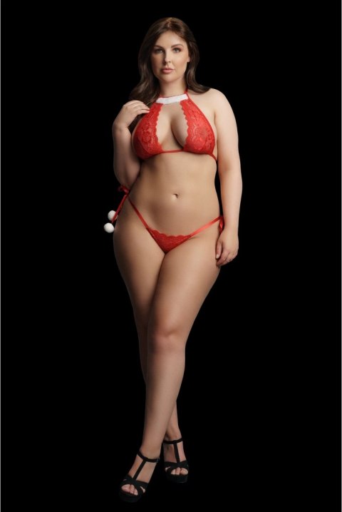 Le desir - Zestaw biustonosz+stringi Angel Plus Size Le desir - Zestaw biustonosz+stringi Angel Plus Size