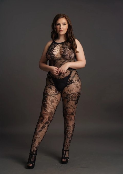 Le desire - Bodystocking z otwartym kroczem Plus Size Le desire - Bodystocking z otwartym kroczem Plus Size
