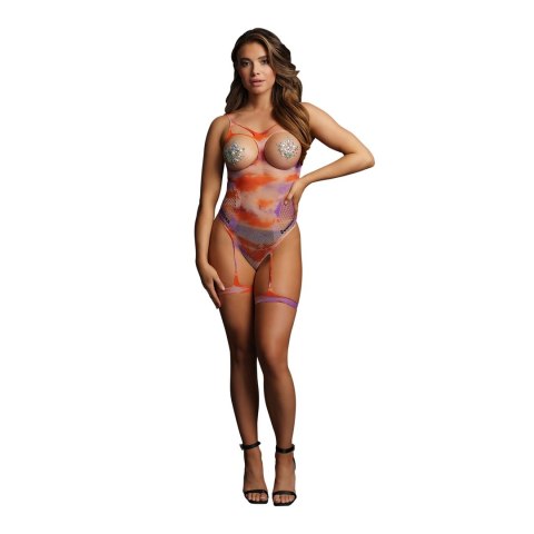Le desir - Body z otwartym kroczem na ramiączkach S-XL Le desir - Body z otwartym kroczem na ramiączkach S-XL
