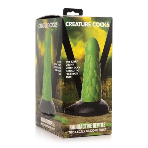 XR Brands - Grube, łuskowate, silikonowe Dildo XR Brands - Grube, łuskowate, silikonowe Dildo