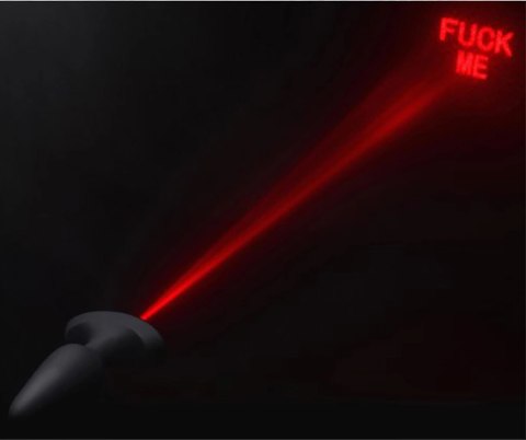 XR Brands - Korek analny z pilotem do zdalnego sterowania - mały - laser serce XR Brands - Korek analny z pilotem do zdalnego sterowania - mały - laser serce