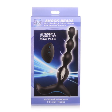 XR Brands - Kulkowy korek analny z pilotem zdalnego sterowania XR Brands - Kulkowy korek analny z pilotem zdalnego sterowania